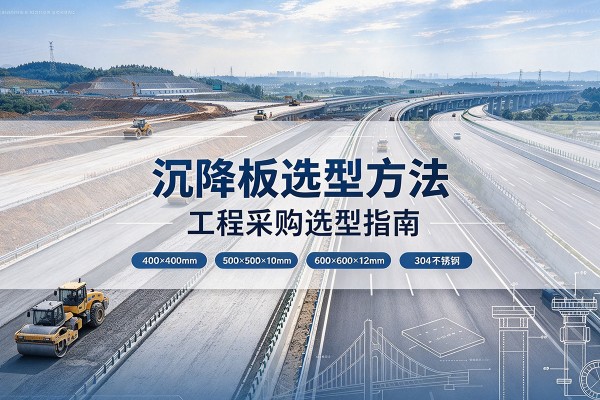 水城沉降板选择方法